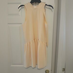 Elizabeth and James Light Yellow Sleeveless Dress